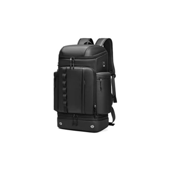 Rucsac barbati, capacitate mare, multifunctional, compartimente, negru