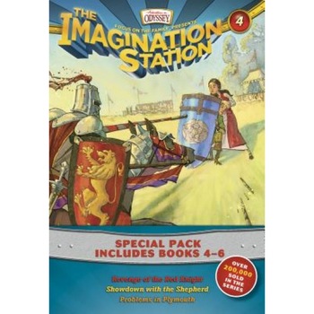Imagination Station Books 3-Pack: Revenge of the Red Knight / Showdown with the Shepherd / Problems in Plymouth, Paul McCusker (Author) Imagination Station Books 3-Pack: Revenge of the Red Knight / Showdown with the Shepherd / Problems in Plymouth, Paul McCusker (Author)