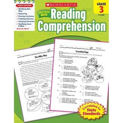 Scholastic Success with Reading Comprehension, Grade 3, Robin Wolfe