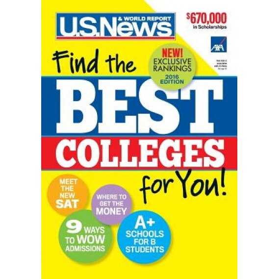 Best Colleges 2016, U. S. News and World Report (Author)