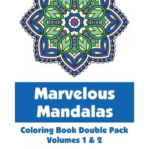 Marvelous Mandalas Coloring Book Double Pack (Volumes 1 & 2), Various (Author)