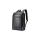 Rucsac laptop din piele naturala, capacitate mare, calatorie de afaceri, negru