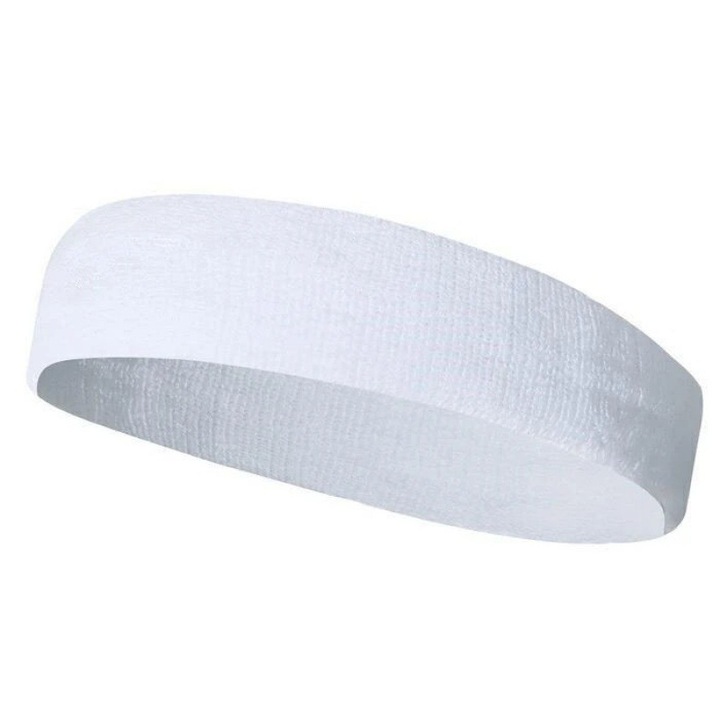 Bentita sport, Spandex/Nylon, 19x5.5cm, Alb