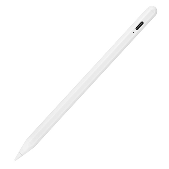 Stylus tableta, Compatibil cu Android/iOS, Alb