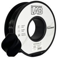 Filament 3D Profesional Lab PETG Negru 1.75 mm, 1 kg, rezistent la impact, caldura