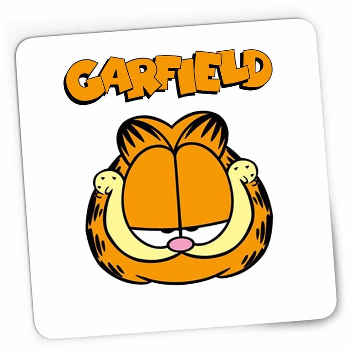 Gaming egérpad Garfield Cap Pisoi Portocaliu, 21x19cm