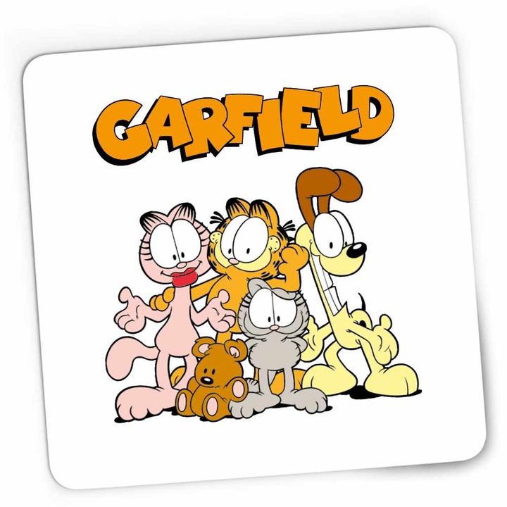 Gaming egérpad Garfield Toata Gasca Pisici, 21x19cm
