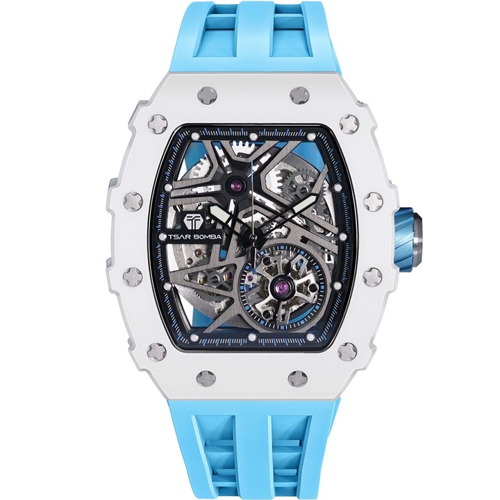 Ceas barbatesc Tsar Bomba TB8209C-04, Automatic, 44mm, 5ATM