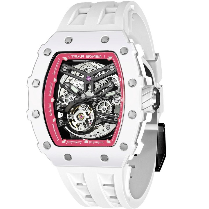 Ceas barbatesc Tsar Bomba TB8208C-08, Automatic, 44mm, 5ATM