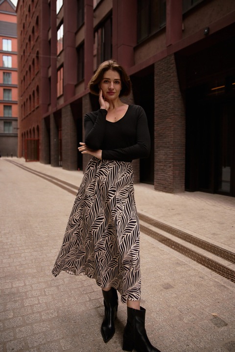 Bluza din bumbac neagra, Negru