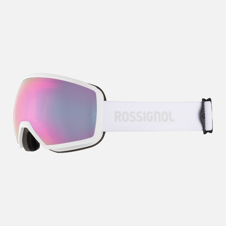 Ochelari ski Rossignol, IZAR, culoare alb, pentru femei, marime universala