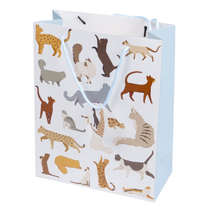 Punga de hartie Pisici 26x12x33 cm