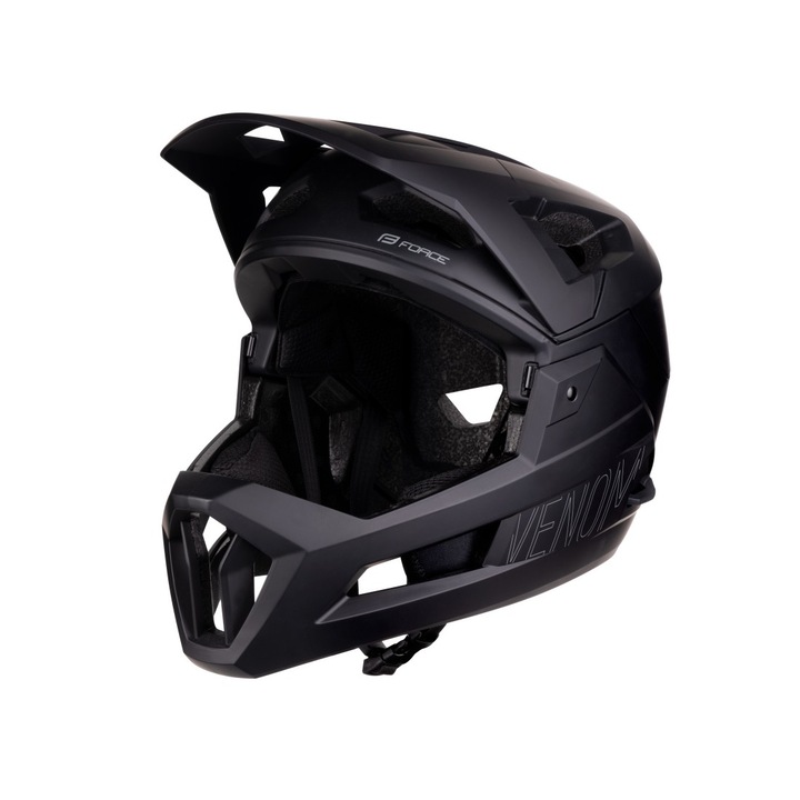 Casca Force Venom Downhill Black L-XL (57-61 cm)