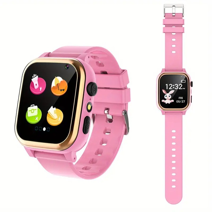 Digitális ébresztőóra belső hőmérséklettel, szundi funkcióval, LCD kijelzővel, elemmel működő, 12/24 órás formátum