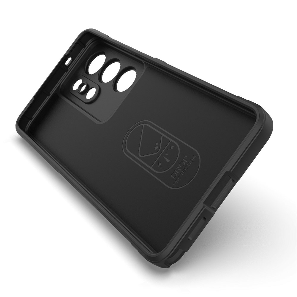 Husa pentru Samsung Galaxy S26 Ultra Liquid Silicone, Microfibre Lining, Non-Slip Airbag Design, negru