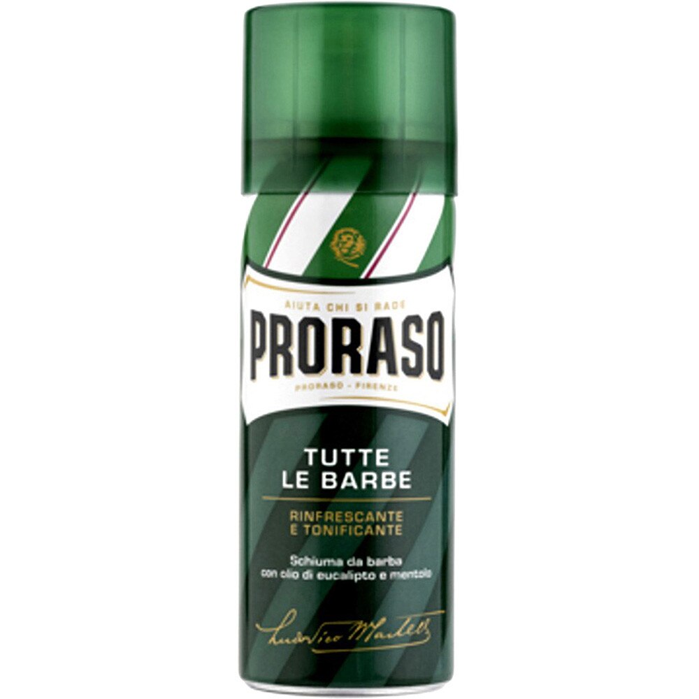 Spuma de ras revigoranta PRORASO Green 100 ml