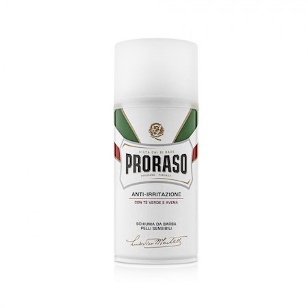 Spuma de ras pentru piele sensibila PRORASO White 300 ml
