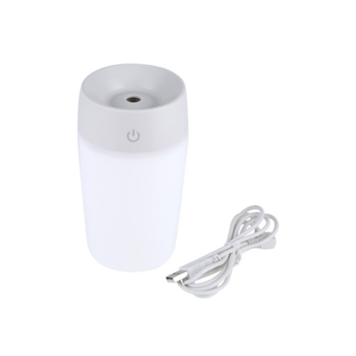 USB ultrahangos hordozható párásító, irodába és otthonra, többszínű