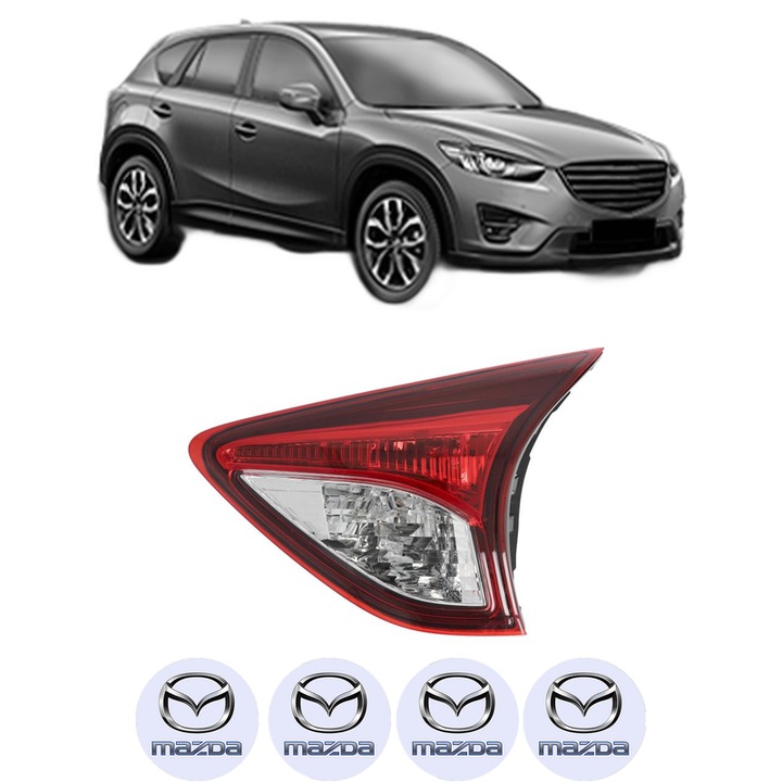 Lampa Stop Spate Dreapta MAZDA CX-5 Van (KE_) din 2015-2017, Auto, DEPO, 4x Stickere auto cu MAZDA
