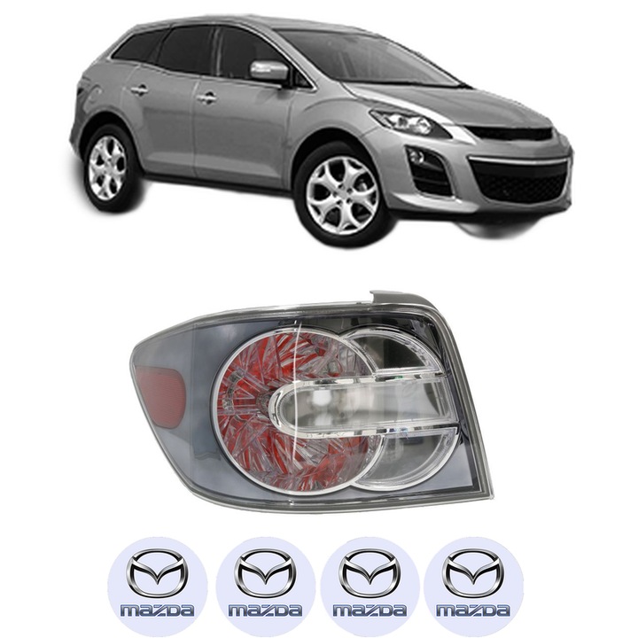 Lampa Stop Spate Stanga MAZDA CX-7 (ER) din 2006-2014, Auto, DEPO, 4x Stickere auto cu MAZDA