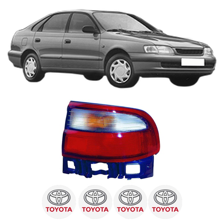 Lampa Stop Spate Dreapta TOYOTA CARINA E VI (_T19_) din 1992-1997, Auto, DEPO, 4x Stickere auto cu TOYOTA