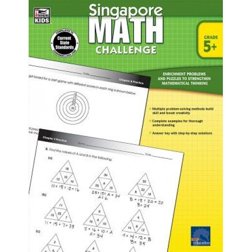 Singapore Math Challenge, Grades 5 - 8, Terry Chew (Author)