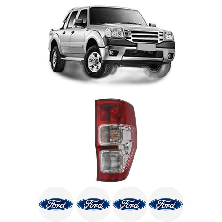 Lampa Stop Spate Dreapta FORD RANGER (TKE) din 2011-2019, Auto, DEPO, 4x Stickere auto cu FORD