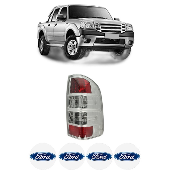Lampa Stop Spate Dreapta FORD RANGER (TKE) din 2011-2019, Auto, DEPO, 4x Stickere auto cu FORD