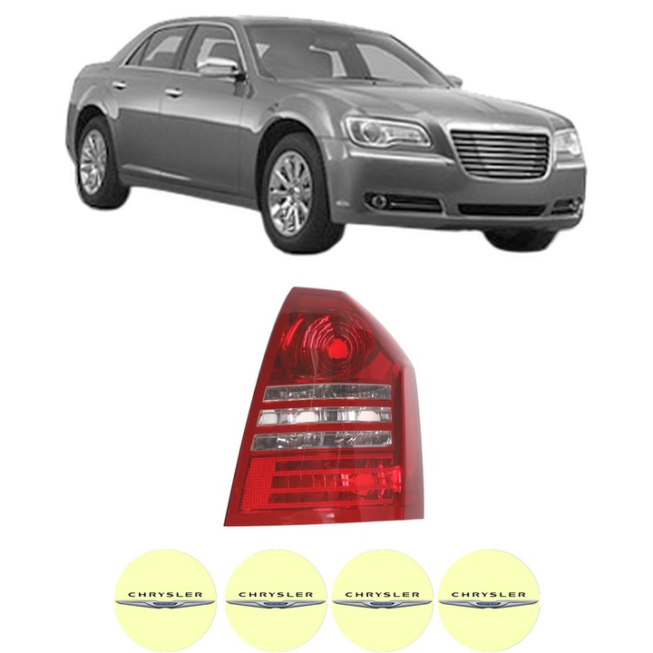 Lampa Stop Spate Dreapta CHRYSLER 300 C din 2004-2012, Auto, DEPO, 4x Stickere auto cu CHRYSLER
