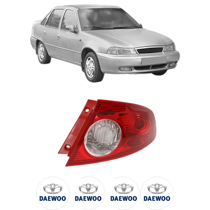 Lampa Stop Spate Dreapta DAEWOO CIELO din 1995-1997, Auto, DEPO, 4x Stickere auto cu DAEWOO