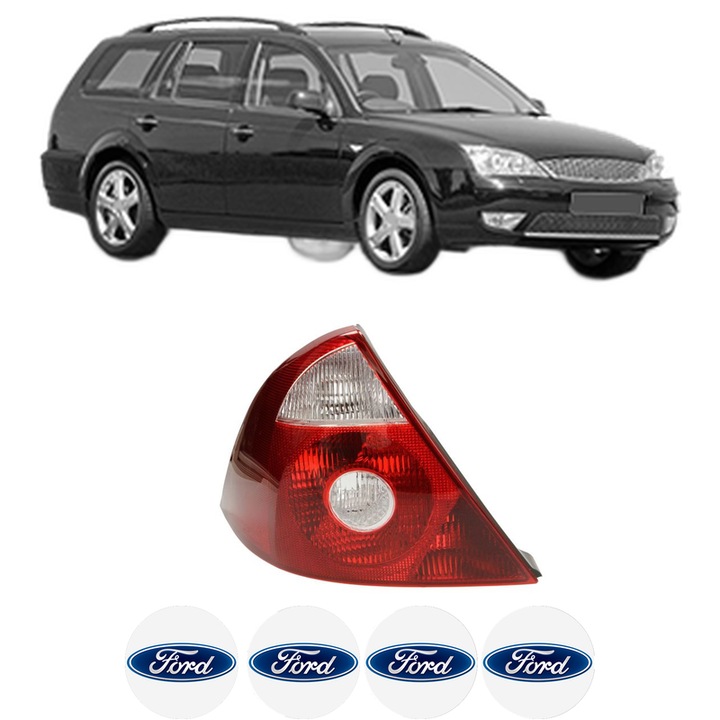 Lampa Stop Spate Stanga FORD MONDEO III Turnier (BWY) din 2000-2007, Auto, DEPO, 4x Stickere auto cu FORD