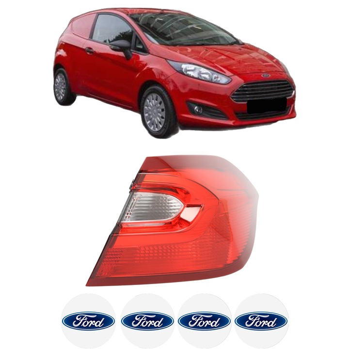 Lampa Stop Spate Dreapta FORD FIESTA VII Van din 2018-2020, Auto, DEPO, 4x Stickere auto cu FORD