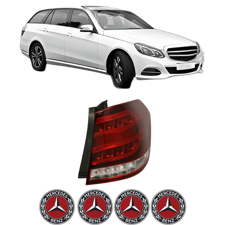 Lampa Stop Spate Dreapta MERCEDES-BENZ E-CLASS T-Model (S212) din 2009-2016, Auto, DEPO, 4x Stickere auto cu MERCEDES-BENZ