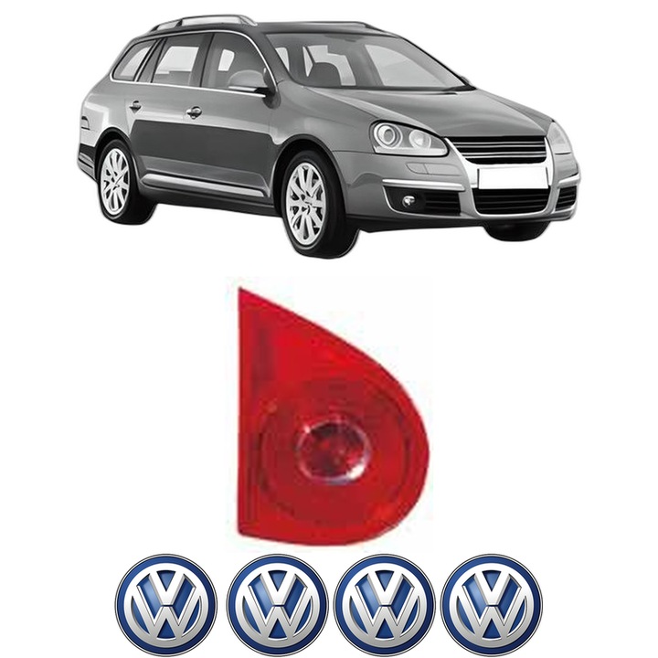 Lampa Stop Spate Stanga Volkswagen GOLF V Variant (1K5) din 2007-2009, Auto, DEPO, 4x Stickere auto cu Volkswagen