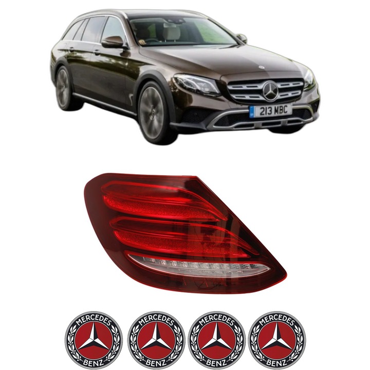 Lampa Stop Spate Stanga MERCEDES-BENZ E-CLASS All-Terrain (S213) din 2017-2023, Auto, DEPO, 4x Stickere auto cu MERCEDES-BENZ