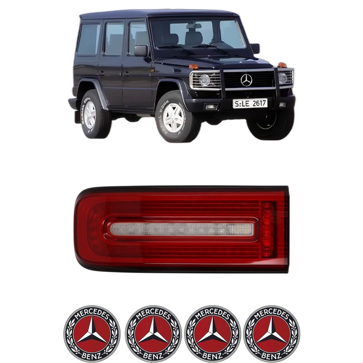 Lampa Stop Spate Dreapta / Stanga MERCEDES-BENZ G-CLASS (W463) din 1989-2022, Auto, DEPO, 4x Stickere auto cu MERCEDES-BENZ