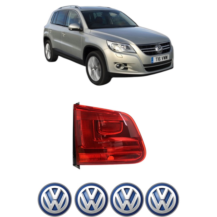 Lampa Stop Spate Stanga Volkswagen TIGUAN VAN (5N_) din 2007-2018, Auto, DEPO, 4x Stickere auto cu Volkswagen
