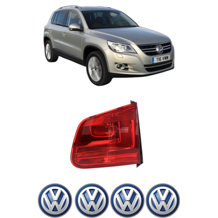 Lampa Stop Spate Dreapta Volkswagen TIGUAN VAN (5N_) din 2007-2018, Auto, DEPO, 4x Stickere auto cu Volkswagen