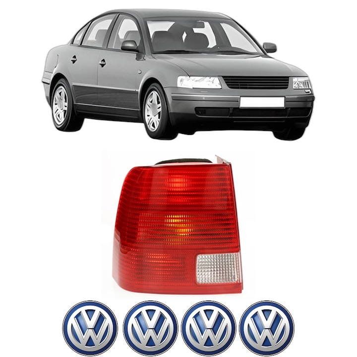 Lampa Stop Spate Stanga Volkswagen PASSAT B5 (3B2) din 1996-2000, Auto, DEPO, 4x Stickere auto cu Volkswagen