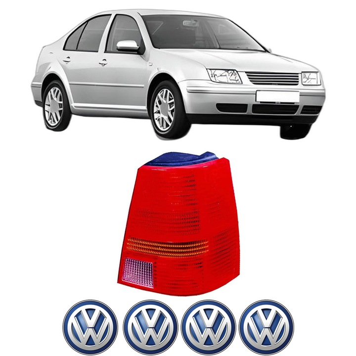 Lampa Stop Spate Dreapta Volkswagen BORA I (1J2) din 1998-2013, Auto, DEPO, 4x Stickere auto cu Volkswagen