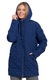 Geaca de tranzitie pentru dama, Moraj, cu gluga, poliester, albastru, 2XL-3XL INTL