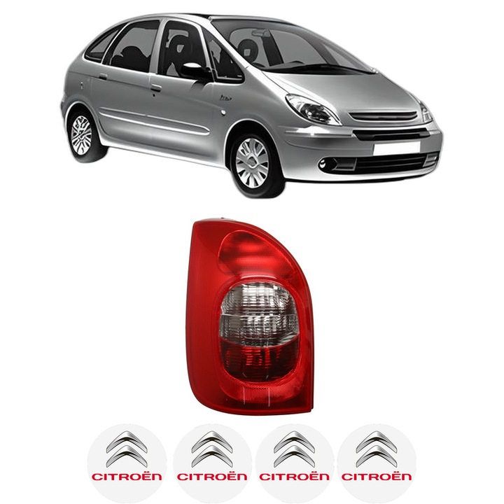 Lampa Stop Spate Stanga CITROEN XSARA PICASSO (N68) din 1999-2012, Auto, TYC, 4x Stickere auto cu CITROEN