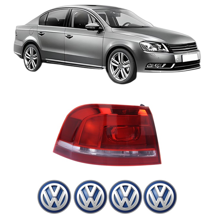 Lampa Stop Spate Stanga Volkswagen PASSAT B7 (362) din 2010-2014, Auto, DEPO, 4x Stickere auto cu Volkswagen