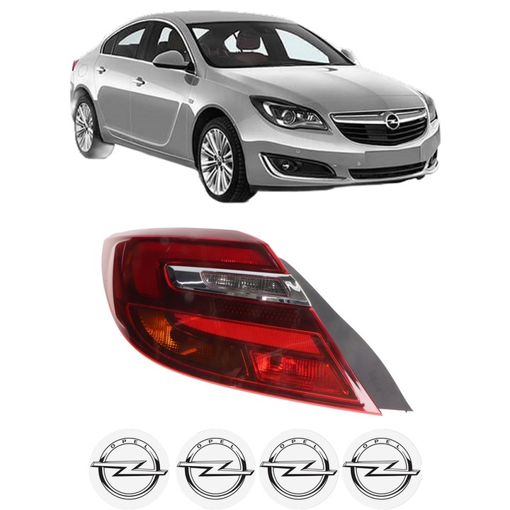 Lampa Stop Spate Stanga OPEL INSIGNIA A (G09) din 2008-2017, Auto, DEPO, 4x Stickere auto cu OPEL