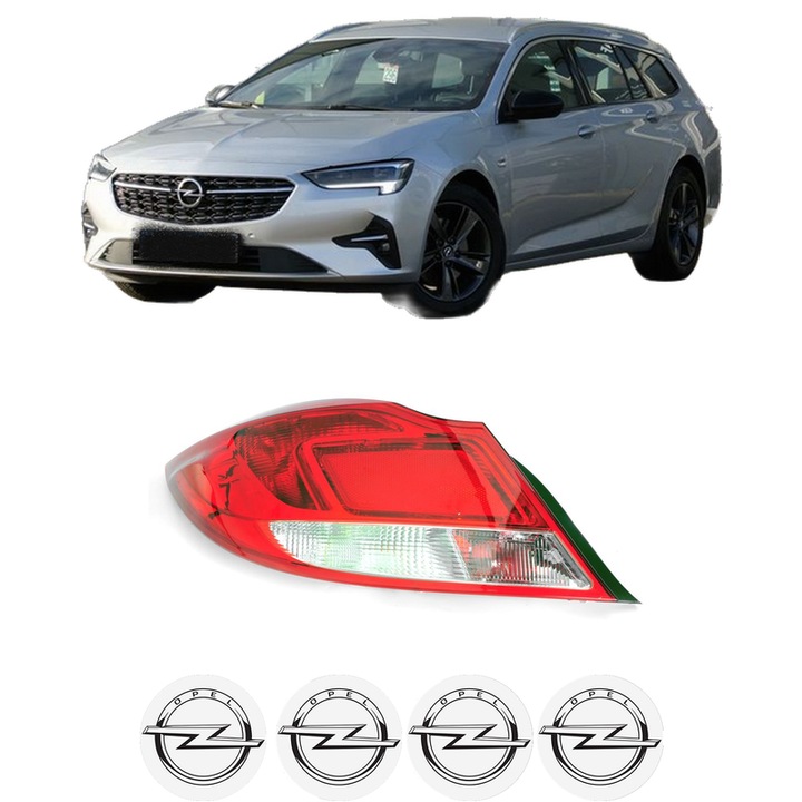 Lampa Stop Spate Stanga OPEL INSIGNIA A Sports Tourer (G09) din 2008-2017, Auto, DEPO, 4x Stickere auto cu OPEL