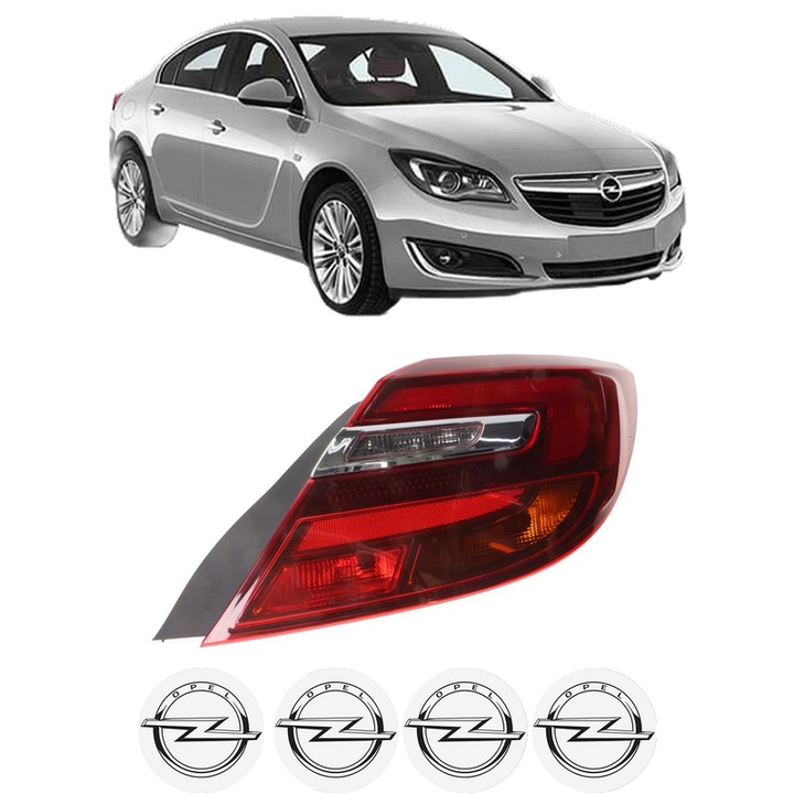 Lampa Stop Spate Dreapta OPEL INSIGNIA A (G09) din 2008-2017, Auto, DEPO, 4x Stickere auto cu OPEL