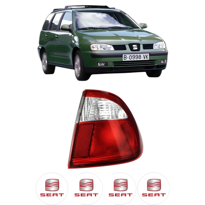 Lampa Stop Spate Dreapta SEAT CORDOBA VARIO Estate Van (6K5) din 2000-2002, Auto, DEPO, 4x Stickere auto cu SEAT