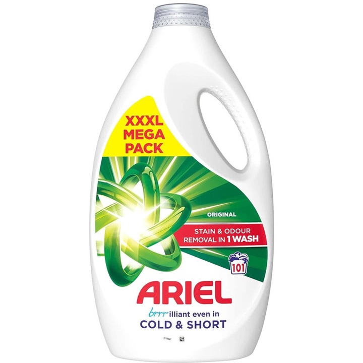 Detergent lichid Ariel Original 101sc/3.131 litri