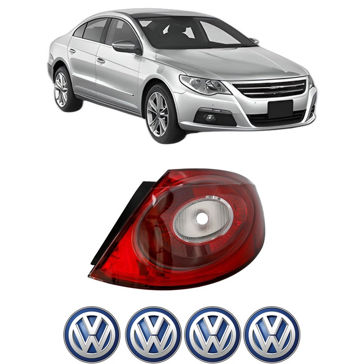 Lampa Stop Spate Dreapta Volkswagen PASSAT CC B6 (357) din 2008-2012, Auto, DEPO, 4x Stickere auto cu Volkswagen