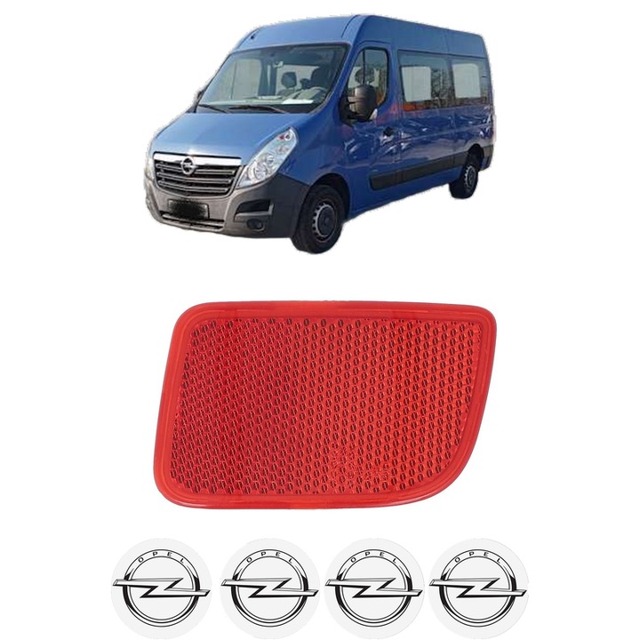 Lampa Stop Spate Dreapta OPEL MOVANO B Bus (X62) din 2010-2019, Auto, DEPO, 4x Stickere auto cu OPEL